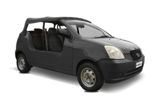 Mini Moke Kia Picanto vehicle to rent in Barbados