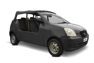 Mini Moke Kia Picanto vehicle to rent in Barbados