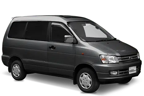 Toyota Noah minivan 7 seater vehicle for rent in Barbados