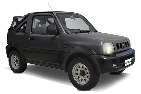 Suzuki Jimny soft top jeep for rent in Barbados