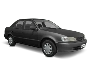 Toyota Corolla compact sedan car for rent in Barbados