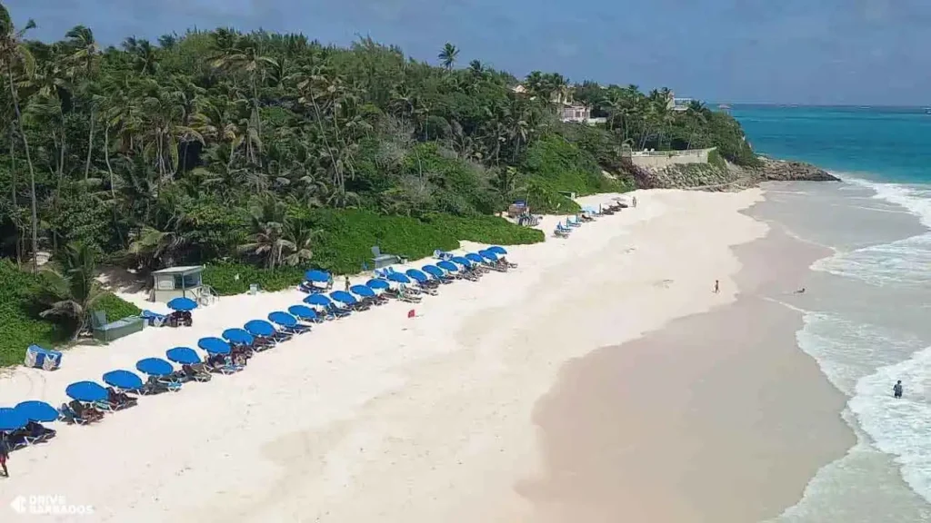 Pink powdered sand at Crane Beach, St. Philip Barbados