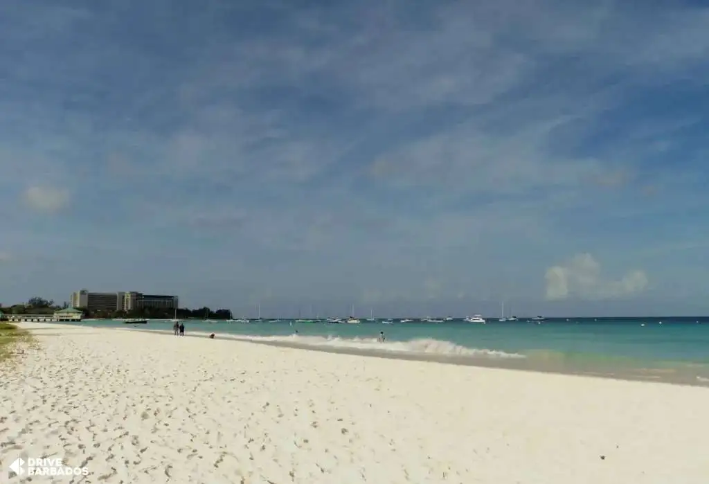 Carlisle Bay Beach Hilton In Background, Bay Street, Bridgetown, Barbados