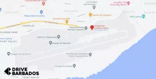 Diagram BGI Bridgetown Airport Barbados