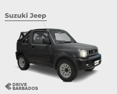 Soft top Jimny Jeep model design in Barbados