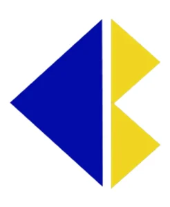 Logo of Drive Barbados with a stylized blue and yellow car icon