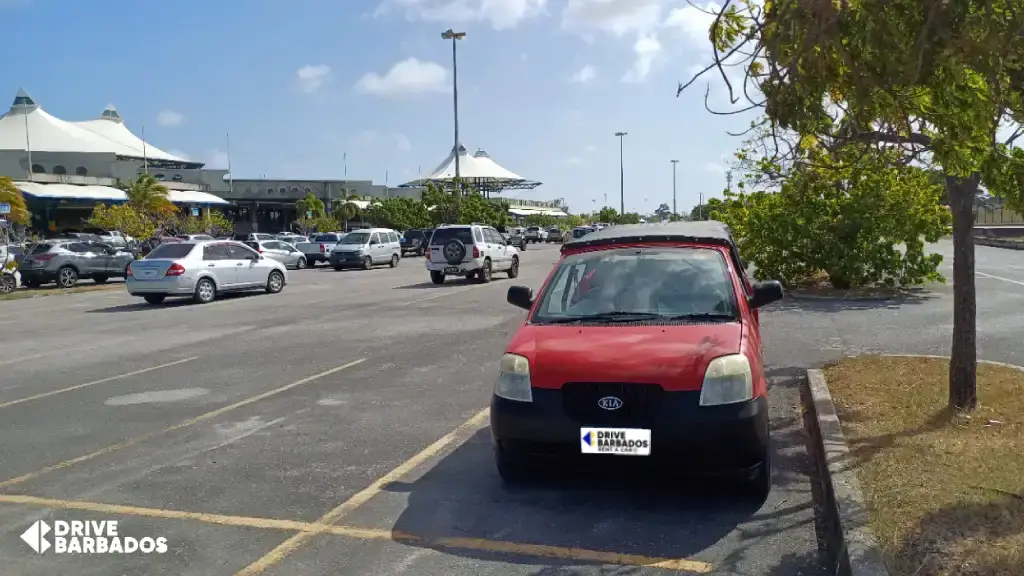 Moke-parked-at-Grantley-Adams-Airport Moke-parked-at-Grantley-Adams-Airport